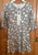 1st Kiss grey dress with stars Excellent condition. SFPF home 10-12