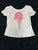 Old navy White w ice cream cone t 12 Months