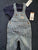 Polo Ralph LaurenBoys' Striped Cotton Denim Overal Brand New with tags and tshirt 3-6 Months