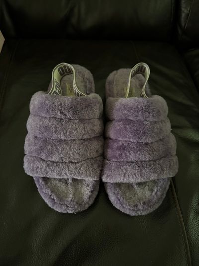 UGG Purple Fluff Yeah Slide 8 (Adult)