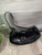 Guess Black guess purse with 2 zippers pouches, front magnetic button
