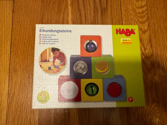 Haba Like new- Discovery blocks