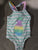 Pink Platinum One peice swimming suit only worn once 4T