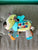 Skip Hop Toy w/ rattle, teether, crinkle & bell sound