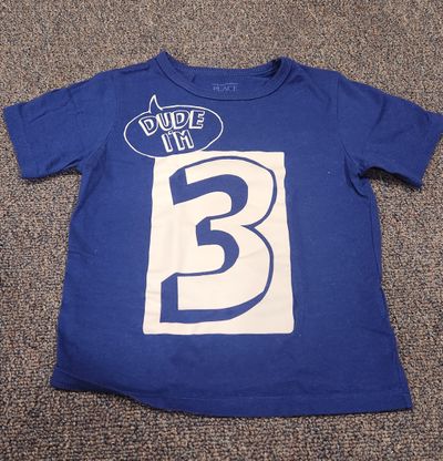 Children's place Dude tshirt 3T