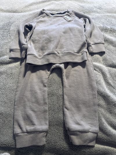 SHEIN Waffle material outfit size 86 18-24 Months