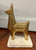 Gold toned Llama with Marble on Bottom. 6.5 inches Gold toned Llama with Marble on Bottom. 6.5 inches