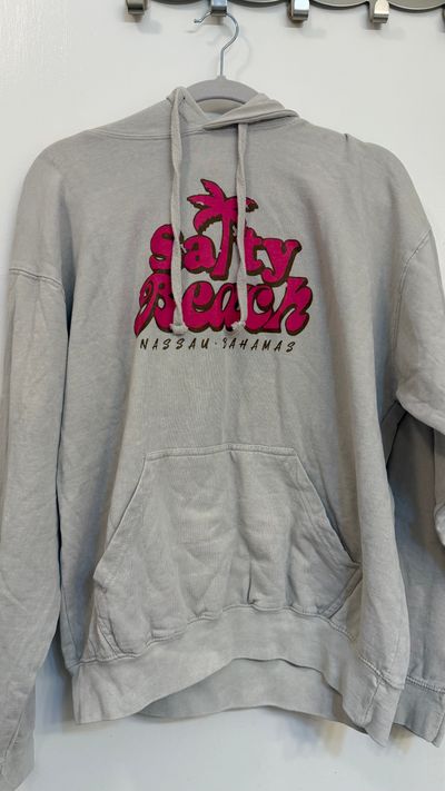 Vintage Hoodie with pockets Nassau Bahamas Women's - M