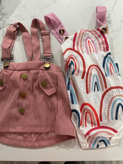 Misc Overalls 6-9 Months