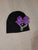 Jojo siwa winter hat Black with purple bow