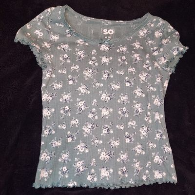 SO Floral short sleeve 7-8