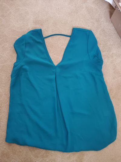 Teal blouse  Women's - L
