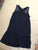 Eyeshadow size 10 Navy blue glaze sundress 10-12