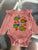 Nickelodeon Teenage Mutant Ninja Turtles pink long sleeve onesie 9-12 Months