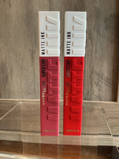 Maybelline - New Super stay matte ink liquid lipstick - color 80 ruler & 118 dancer