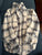 Thick soft fleece button up sweater coat  Women's - M