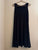 Ellen Parker Black Flowy Tanktop Dress Women's - L