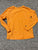 Russel Orange long sleeve athletic shirt 7-8