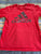 Adidas Red Logo T Shirt 10-12
