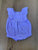 Okie dokie purple bubble romper  3 Months