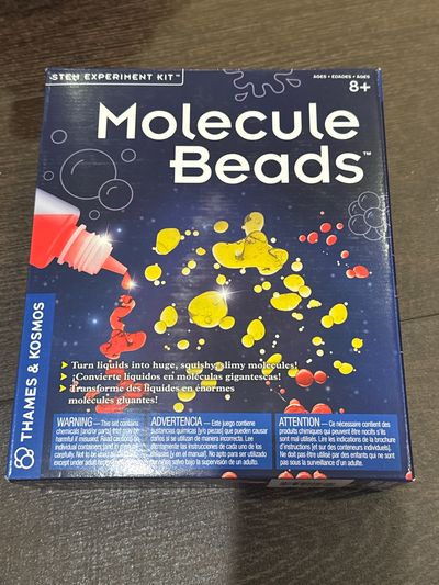 Brand new stem experiment kit molecule beads Thames and Kosmos