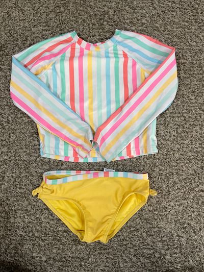 Wonder nation Two piece bathing suit 5T/5