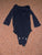 Carter's navy blue long sleeve onesie 9 Months