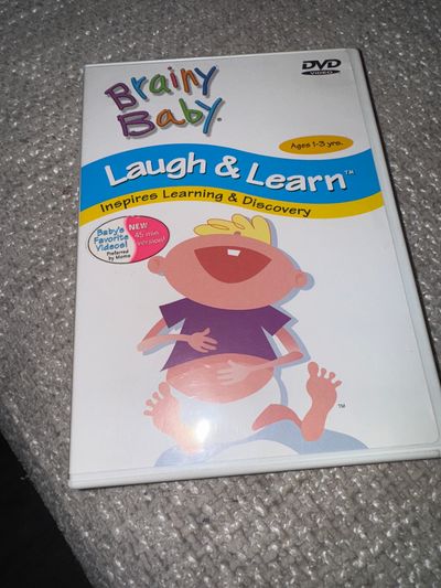 Brainy, baby laugh and learn DVD dvd