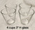 4 GLASSES