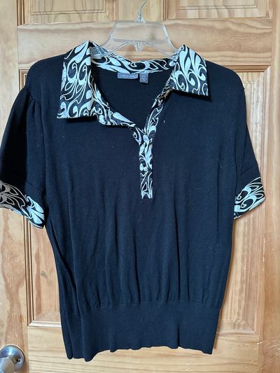 Apt 9 Top XL petite short sleeve Women's - XL