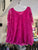 NEW Avenue Magenta top Size 20 Women's XXXL 20