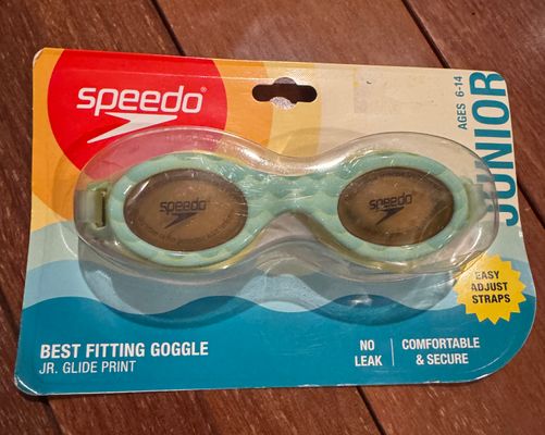 Brand new speedo, junior glide, print from target