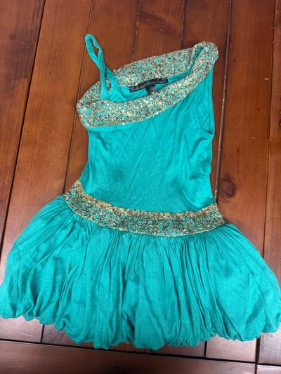 Dolls and Divas Couture turquoise girls dress. 3T Dolls and Divas Couture turquoise girls dress. 3T 3T