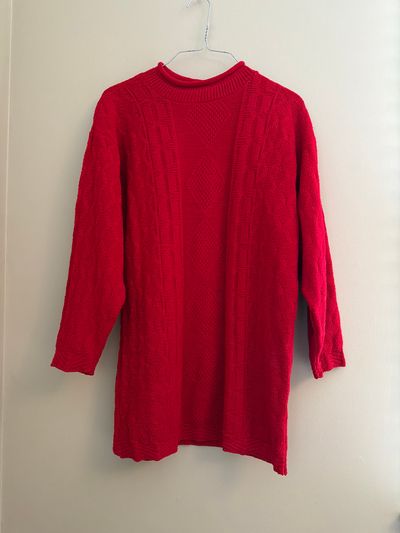 Basic Editions Red Sweater Women's - M