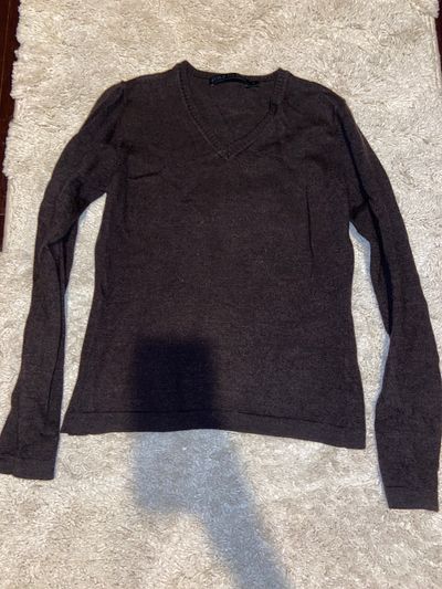Stile DiVita Brown v neck sweater Women's - S