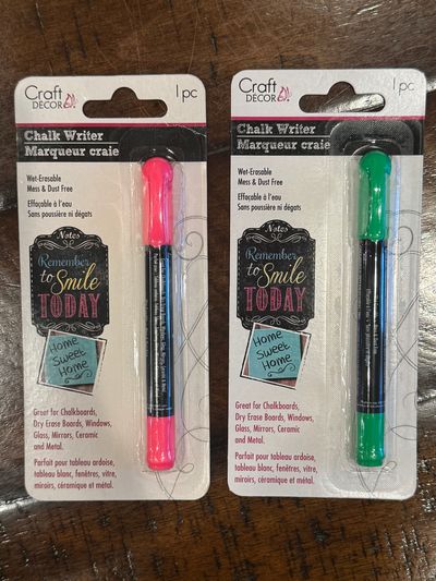 2 Brand new Chalk Pens 2 Brand new Chalk Pens