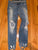 Flying Monkey Light wash distressed skinny jeans 29