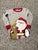 Carters Grey Santa penguin reindeer long sleeve 4T