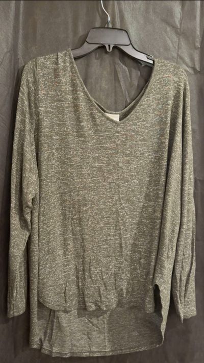AVA VIV OLIVE GREEN JERSEY KNIT Women's 2X