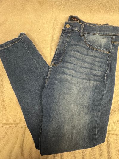 Womens Curve Appeal Skinny Jeans Size 16 Womens Curve Appeal Skinny Jeans Size 16 Women's 16