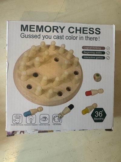 Wooden Memory Game. Awesome game! Wooden Memory Game. Awesome Game!