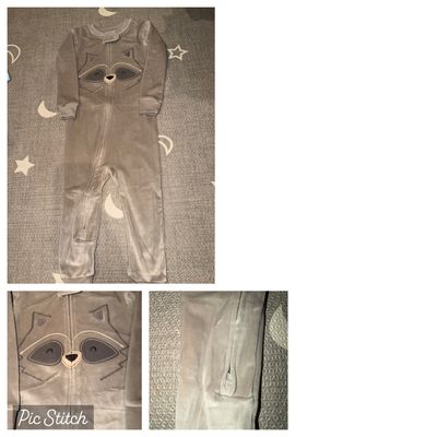 Carters Heavy footie pajamas 12-18 Months