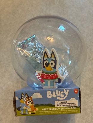 Bluey Make your Own Snow Globe