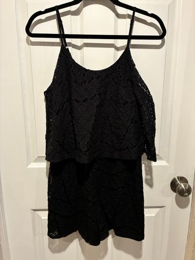 Romper black lace  Women's - S