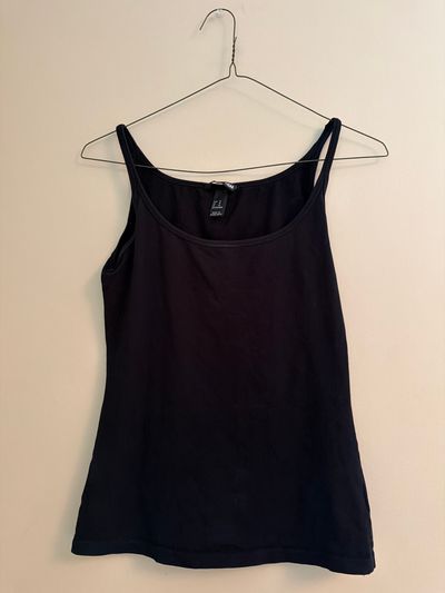 H & M Black Tank top Women's - M