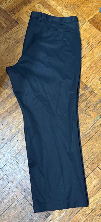 Men dockers black pants sz 48 by 30  48