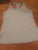 Nike gray dry fit workout tank with Nike swoosh in The back and cute mesh detail in the back Women's - L