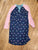 Land's End Long sleeve night gown w/ unicorn design 10-12