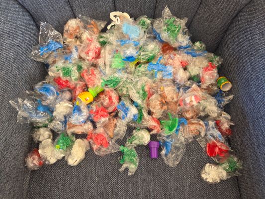 162 Christmas Themed Toys Squishy, slap bracelets, gummy figures, etc