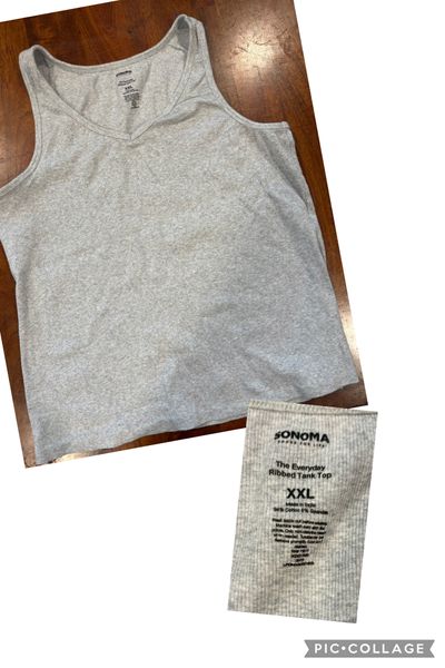 SONOMA V NECK TANK  Women's - XXL